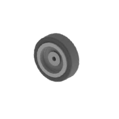 Roue en plastique diamètre 100 mm