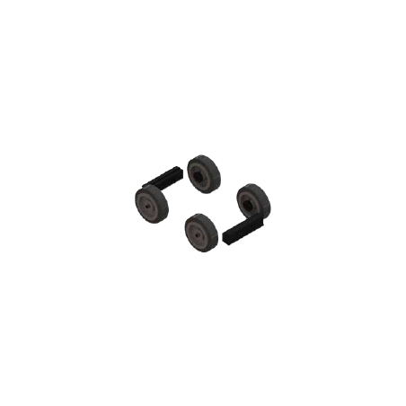 Kit d'intégration pour roues diamètre 100 mm de chariot autonome