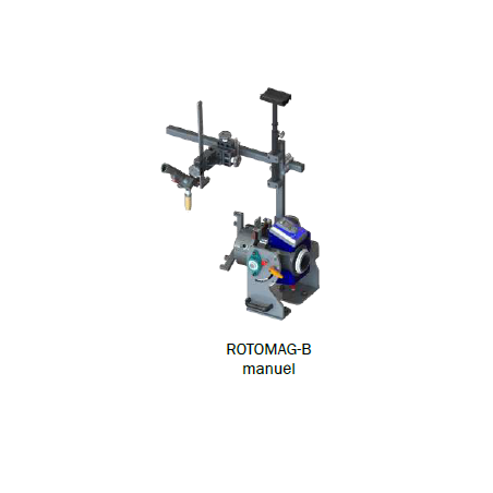 Chariot de soudage ROTOMAG-B EVO manuel avec batterie et chargeur