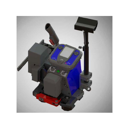Chariot de soudage RAILMAG 60 EVO, PRO ou ADVANCE avec 2 axes motorisés, batterie et chargeur