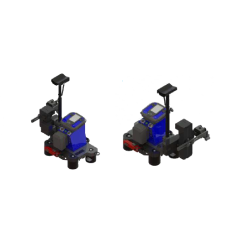 Chariot de soudage RAILMAG 90 EVO, PRO et ADVANCE avec batterie et chargeur (course courte 60 mm)