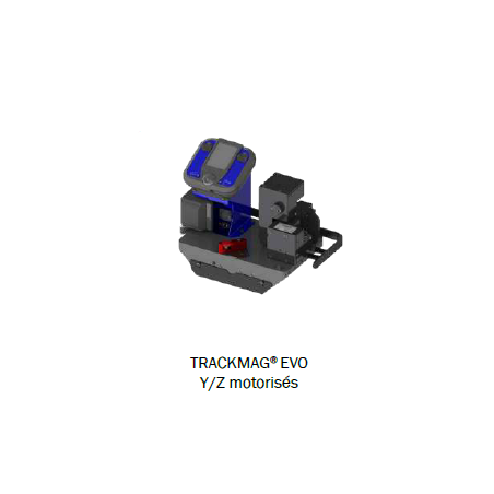 Chariot de soudage TRACKMAG EVO, PRO ou ADVANCE avec 2 axes motorisés, batterie et chargeur