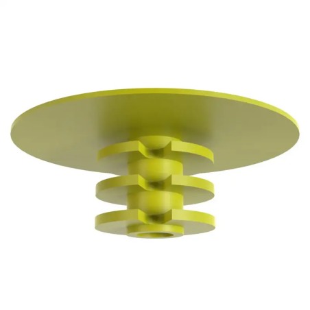 CAP frontale pour BRIDE PEBD jaune DN250 10" diamètre 270,8x345mm (sachet de 20)