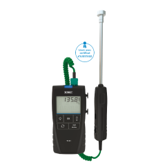 Thermomètre thermocouple TK62 avec certificat d'ajustage