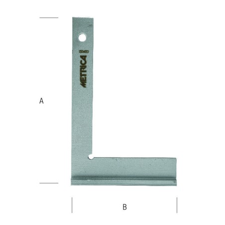 Equerre à chapeau de 250 x 165 mm