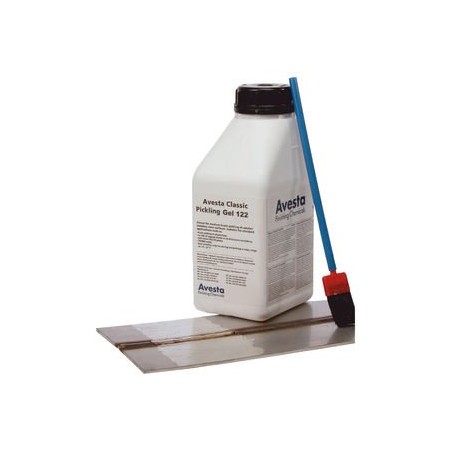 Décapant inox en gel AVESTA 122 en pot de 2.4 kgs