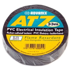 Adhésif PVC noir 19mm x 33 m (AT0007)