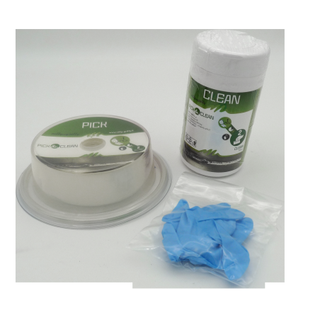 Kit lingettes PICK & CLEAN décapantes et neutralisantes