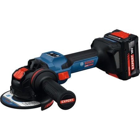 Meuleuse d'angle gamme EXPERT EXWX 18V-15S avec L BOXX, 2 batteries et chargeur