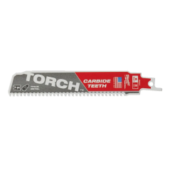Lame de scie sabre TORCH CARBURE de 150 mm x 8 TPI