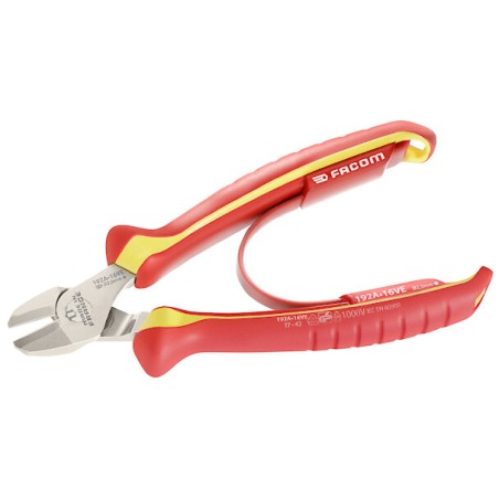Pince demi-ronde becs courts isolée 1000V