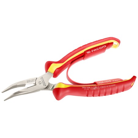 Pince demi-ronde becs courts isolée 1000V