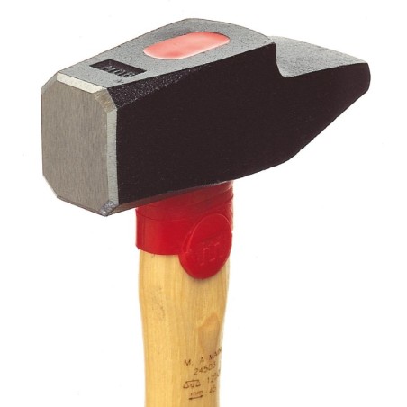 Marteau à main manche en bois diamètre 60 mm panne en travers