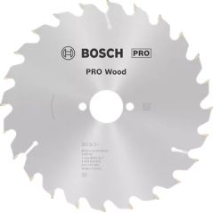 Lame de scie circulaire professionnelle pour le bois 190 x 30 x 2,6 mm (24D)