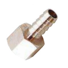Douille cannelée femelle cylindrique 1/4