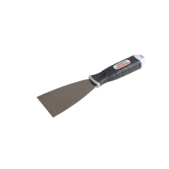 Couteau de peintre en acier manche bi-matières de 6 cm