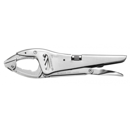 Pince étau à bec long 250 mm avec bout articulé (506A)