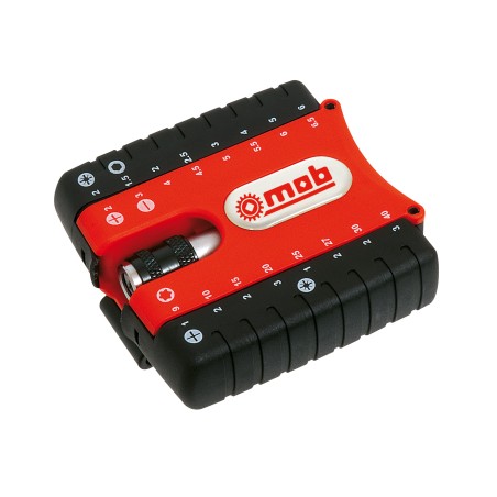 Boitier de 32 embouts de vissage avec porte embout MOB