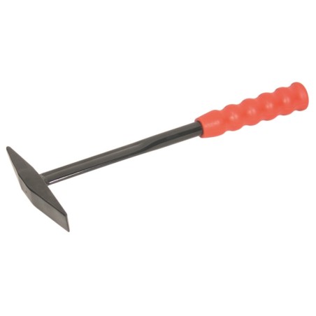 Marteau à piquer en acier avec manche rouge
