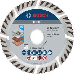 Disque diamnat PRO UNIVERSAL diamètre 125