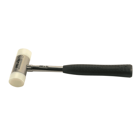Maillet en plastique de diamètre 40 mm avec manche tubulaire