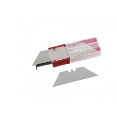 Distributeur de 10 lames trapèze standards pour cutter