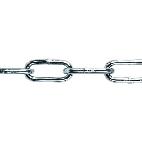 Chaîne droite zinguée diamètre 6 x 42 mm