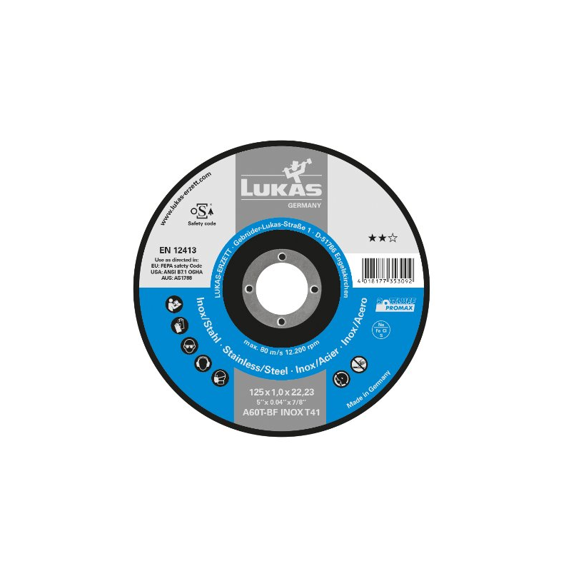 Disque à tronçonner déporté PROMAX