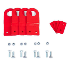 Anneaux de levage certifiés pour coffre (kit)