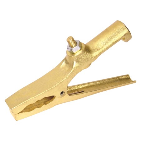 Pince de masse crocodile bronze section 95 mm²