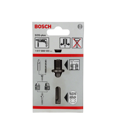 Adapateur mandrin 1/2"-20 avec queue SDS+