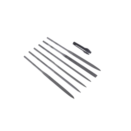 Jeu de 6 limes aiguilles seconde coupe 160mm