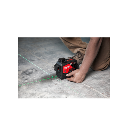 Niveau laser vert de 3 lignes M12 3PL-0C 