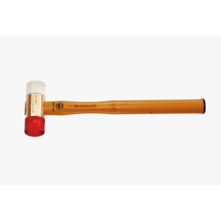 Massette avec embout interchangeable et manche bois (208A.40CBA)