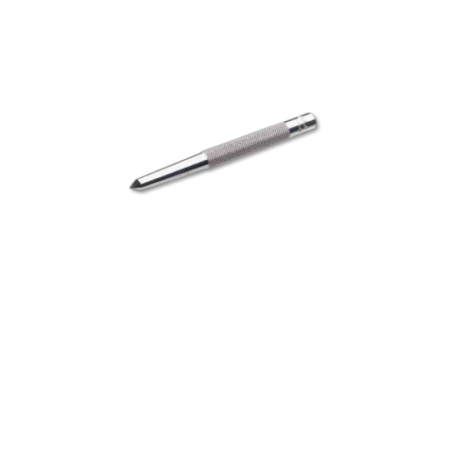 Pointeau chromé diamètre 8 x 130 mm