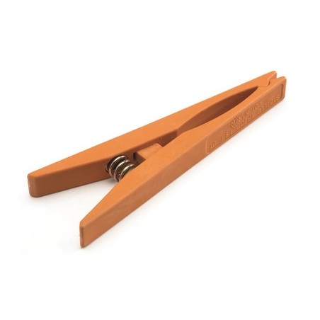 Pince orange de fixation pour nappe isolante