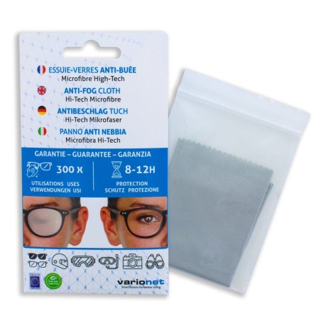 Lingettes anti buée en microfibres
