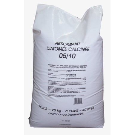 Sac de terre de Diatomée de 20 Kgs (Absorbant)