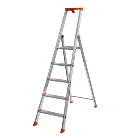 Escabeau de 5 marches PRO 54 en aluminium