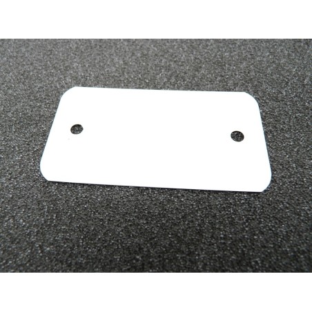 Etiquettes en plastique 80x45 mm