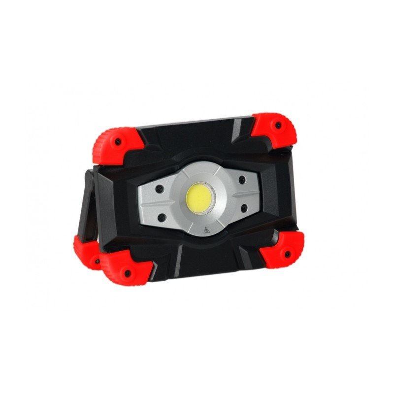 Projecteur LED portable 1000 lumens 10 watt, sur batterie