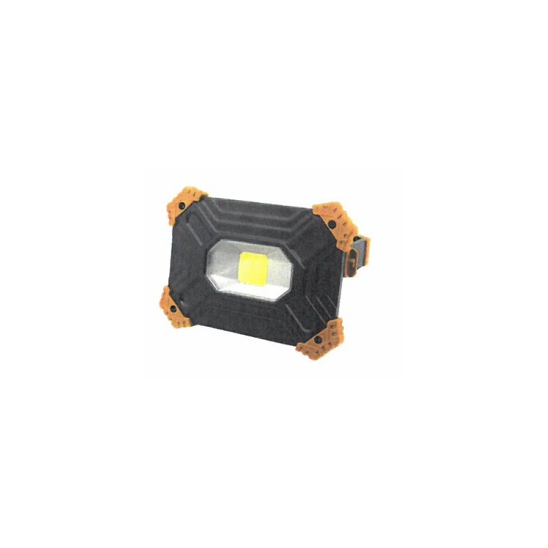 Projecteur LED portable 1800 lumens 20 watt, sur batterie