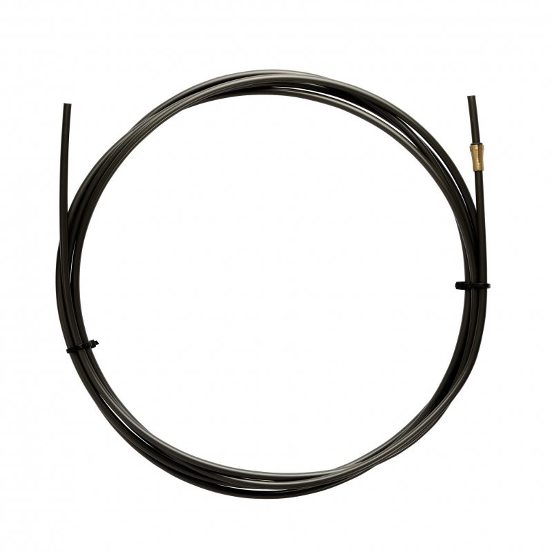 Gaine teflon GRAPHITE de 3 mètres en aluminium et spirale en cuivre