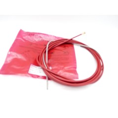 Gaine teflon ROUGE 1,0-1,2 de 4 mètres en aluminium