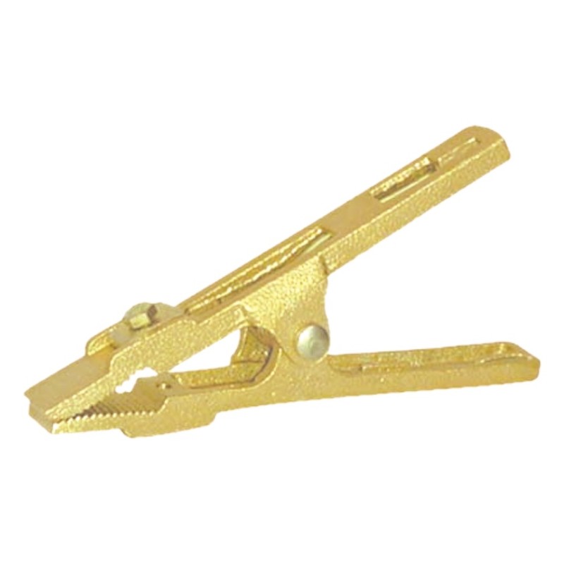 Pince de masse bronze non shuntée de section 25 mm²