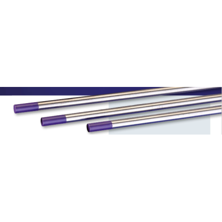 Electrodes tungstène WT30 diamètre 1.6 à 3 (VIOLET)