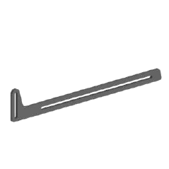 Bras long de 400 mm pour support de torche