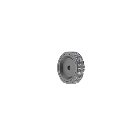 Roue en aluminium moleté pour chariot MAGLIGHT à l'unité