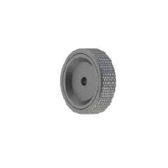 Jeu de 4 roues en aluminium moleté pour chariot MAGLIGHT