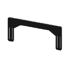 Bras de support double torches pour chariot autonome